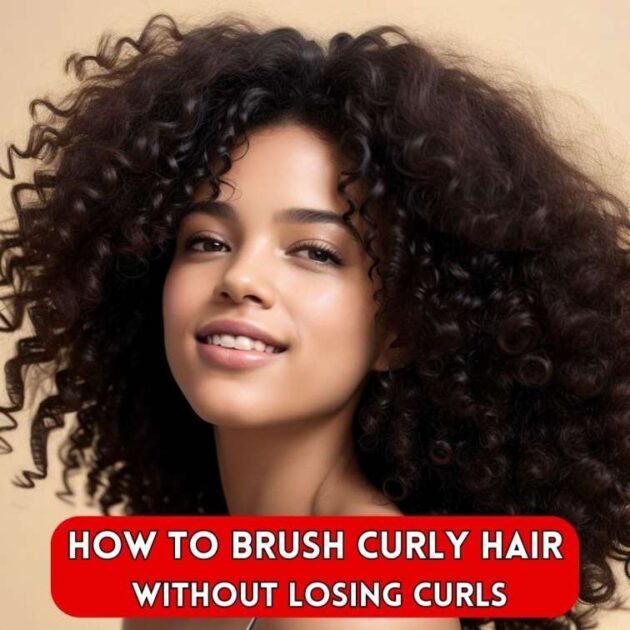 How to Brush Curly Hair Without Losing Curls?