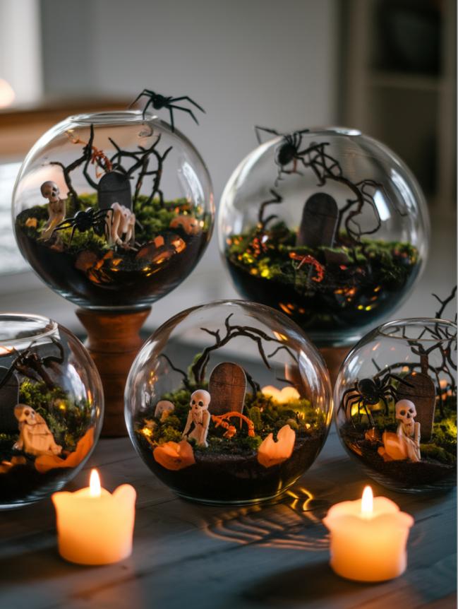 Living Room Halloween Decoration Indoor Ideas