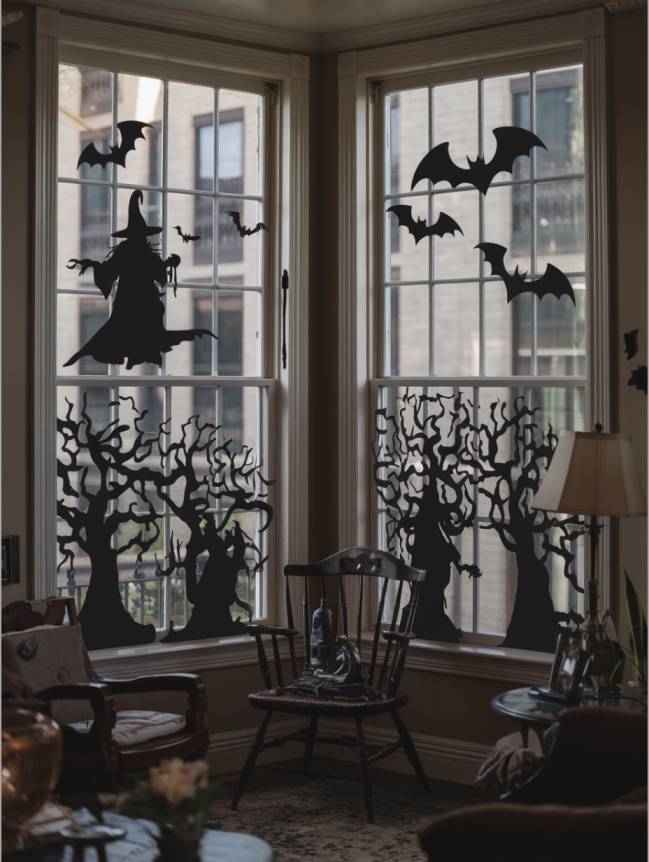 Living Room Halloween Decoration Indoor Ideas 