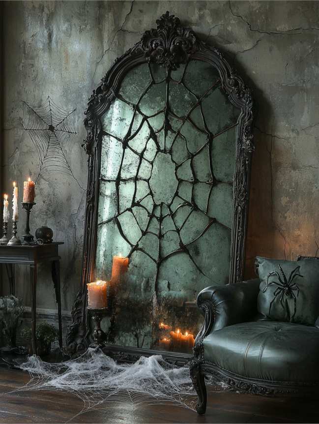 Living Room Halloween Decoration Indoor Ideas