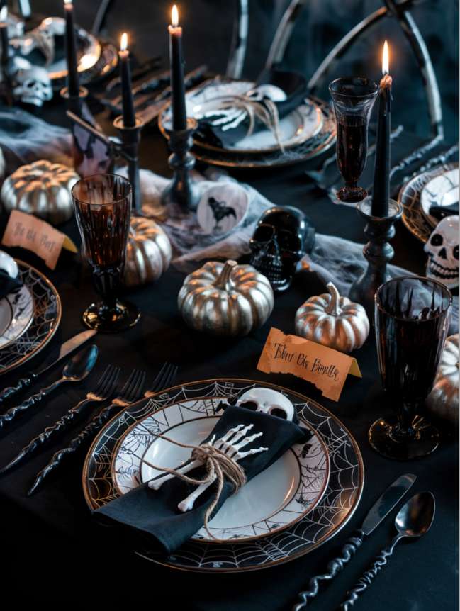 Living Room Halloween Decoration Indoor Ideas