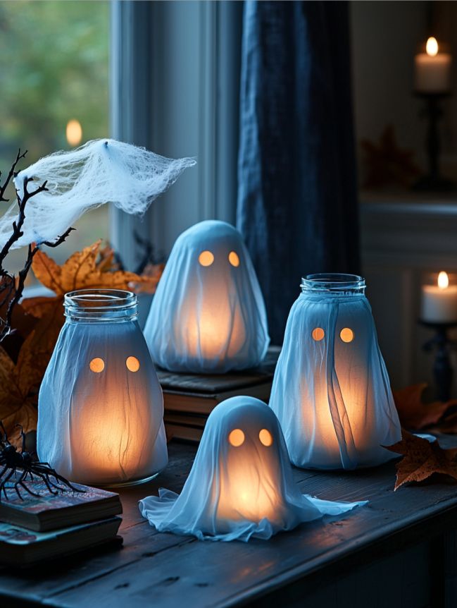 Living Room Halloween Decoration Indoor Ideas 