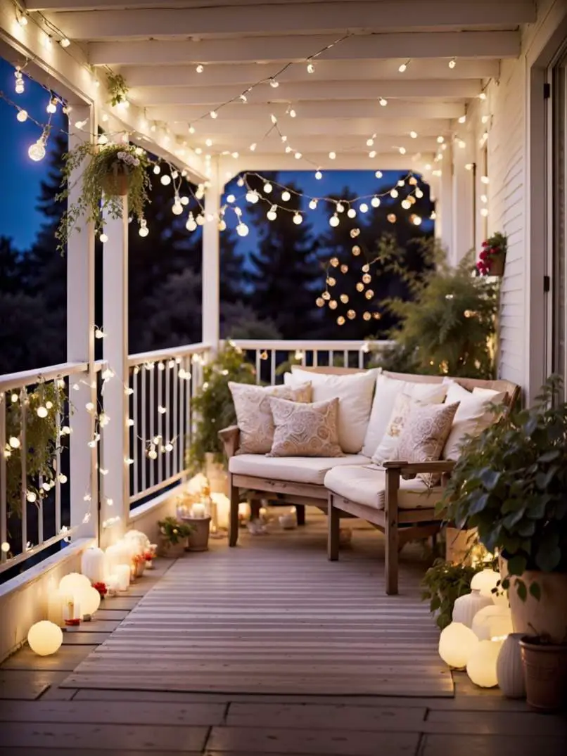 20 Christmas Decor Ideas For Apartment Balconies In 2023   Christmas Decor Ideas For Apartment Balconies 40 