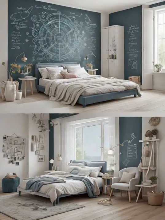 DIY Wall Painting Ideas for Creative Bedrooms