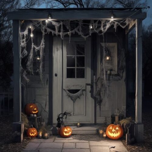 50+ Dollar Tree DIY Halloween outdoor decorations ideas 2023