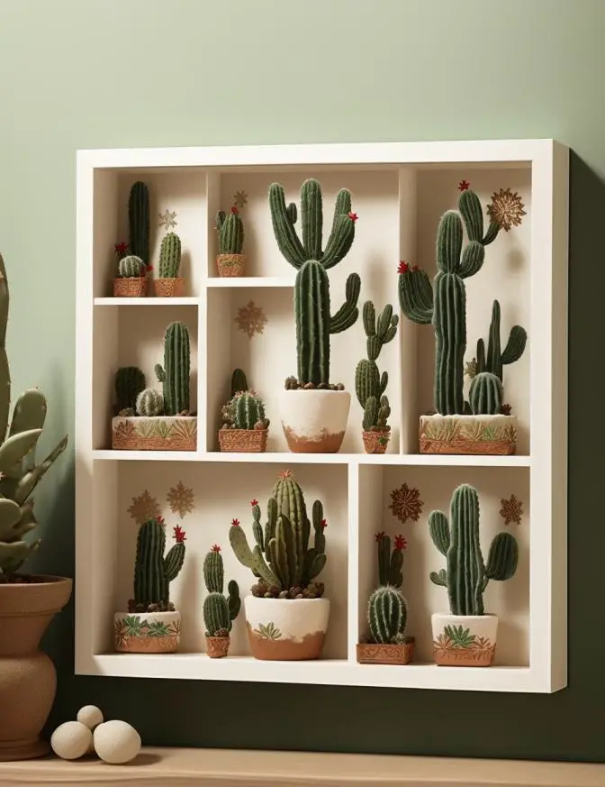 DIY Cactus Christmas Tree Ideas