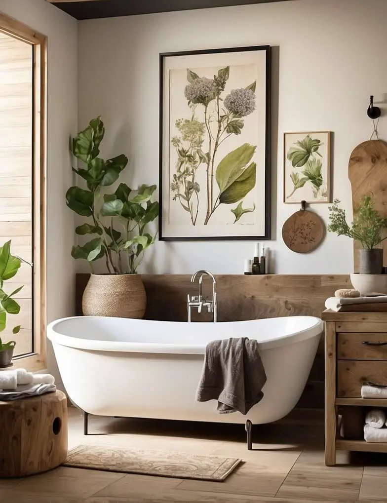 Modern Rustic Bathroom Design Ideas