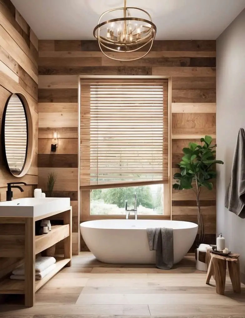 Modern Rustic Bathroom Design Ideas