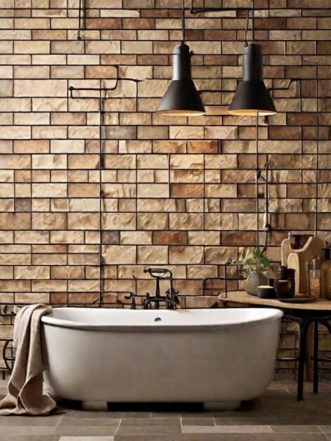 41 Rustic Bathroom Tile Ideas: Stylish Transformations