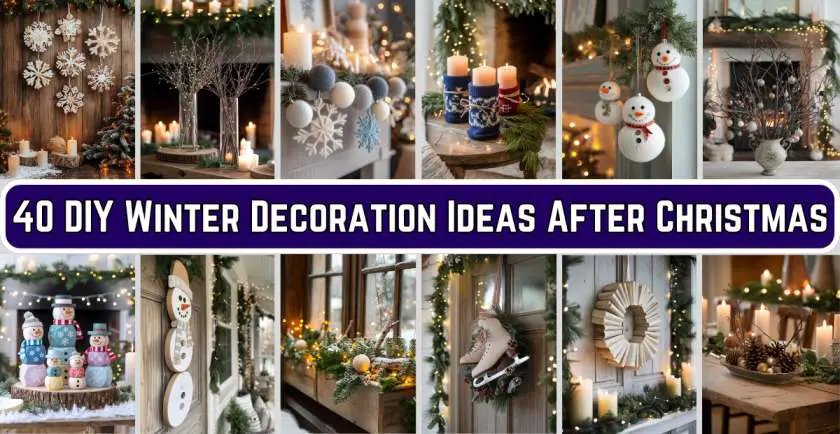 DIY Winter Decoration Ideas After Christmas