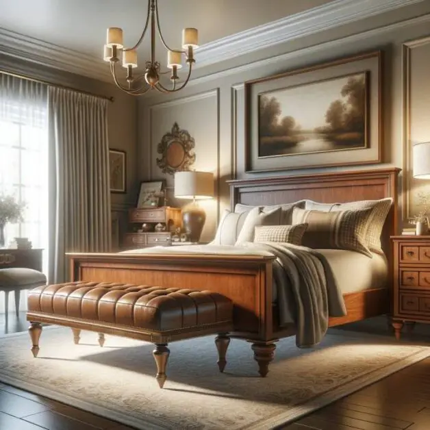 Stunning Cherry Wood Bedroom Decorating Ideas