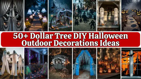 Dollar Tree DIY Halloween outdoor decorations ideas (2)