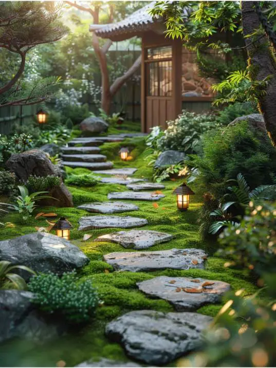 Japanese Backyard Gardens Design Ideas