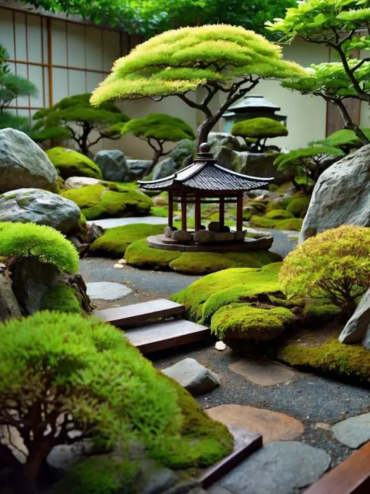 Japanese Backyard Gardens Design Ideas