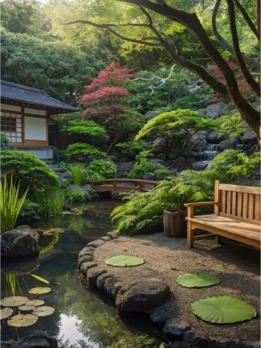 Japanese Backyard Gardens Design Ideas