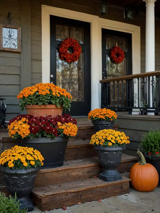 Antique Halloween Front Porch Decorating Ideas