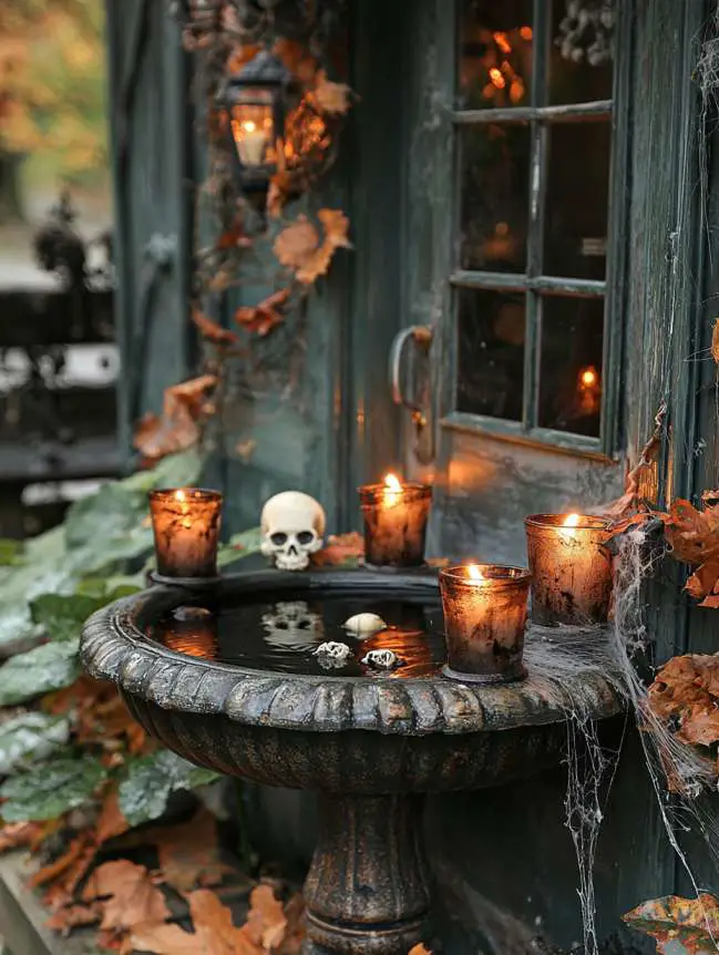 Antique Halloween Front Porch Decorating Ideas