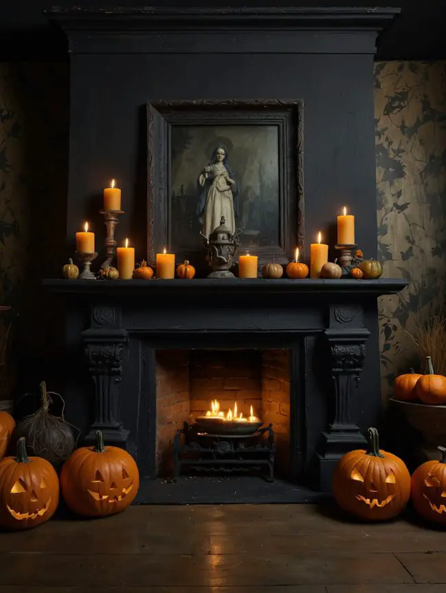 Antique Halloween Front Porch Decorating Ideas