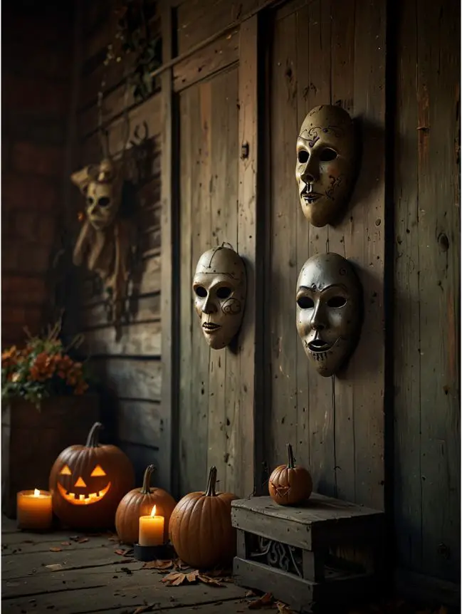 Antique Halloween Front Porch Decorating Ideas