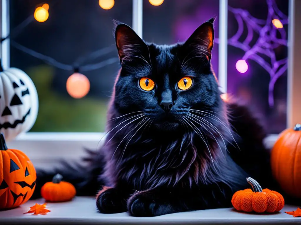 Cat-approved Halloween decorations