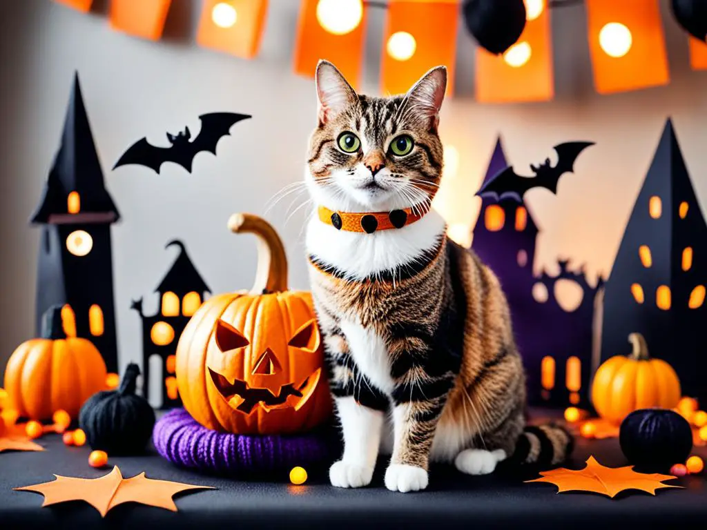 Cat-friendly Halloween crafts