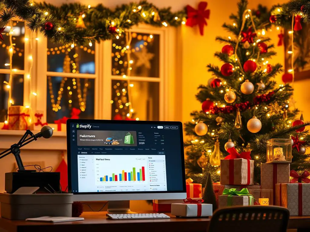 Christmas and New Year Starting a Shopify Business