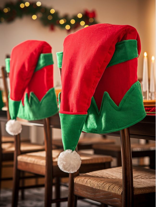 DIY Christmas Chair Decoration Ideas