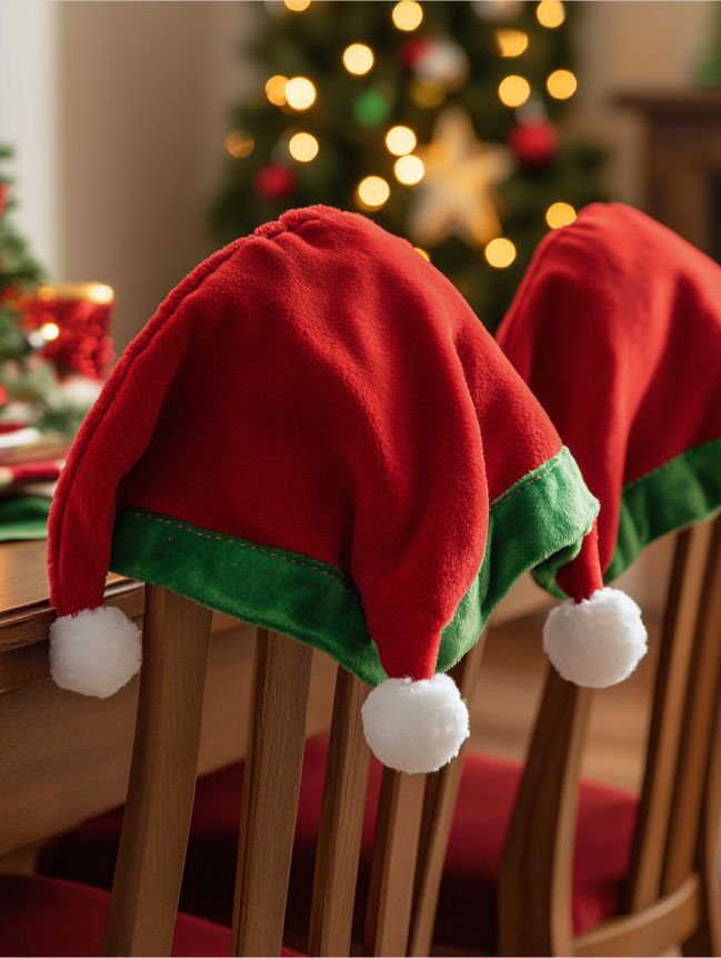 DIY Christmas Chair Decoration Ideas