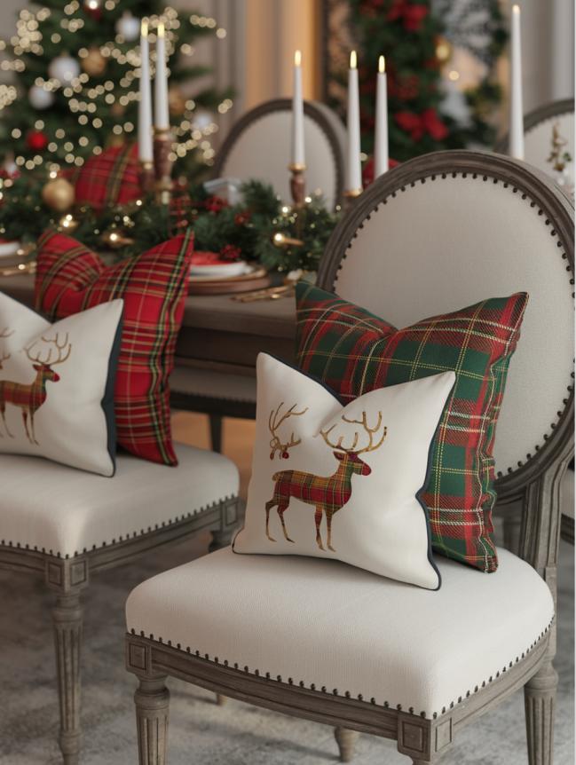 DIY Christmas Chair Decoration Ideas