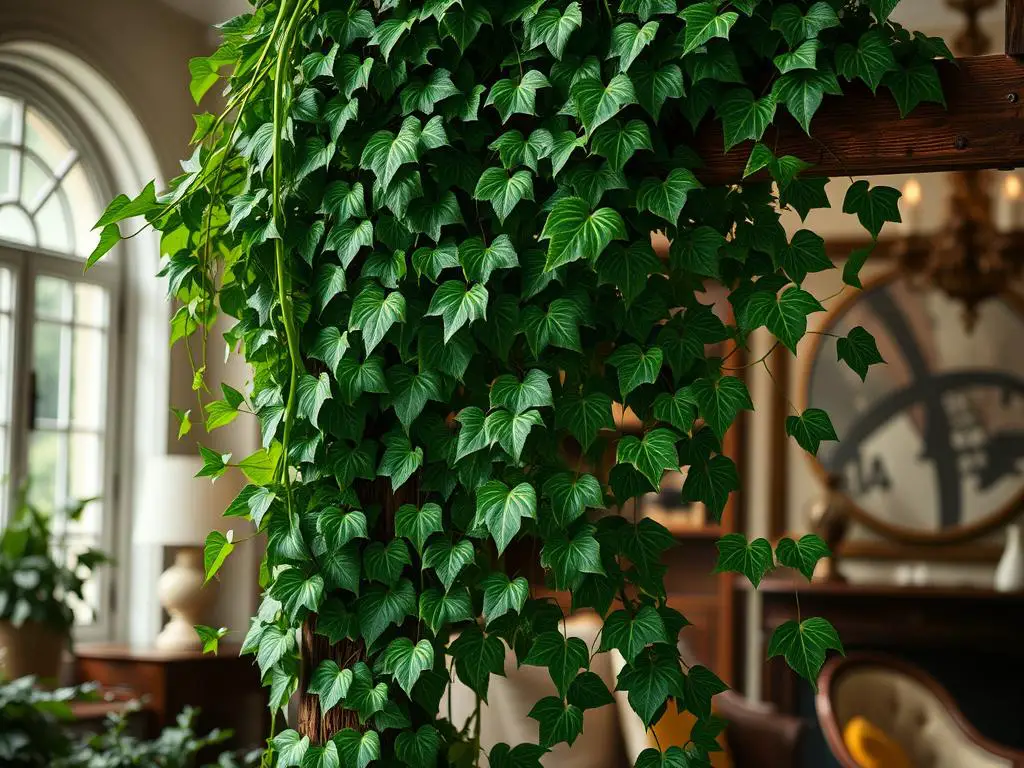 English ivy indoor climbing plant