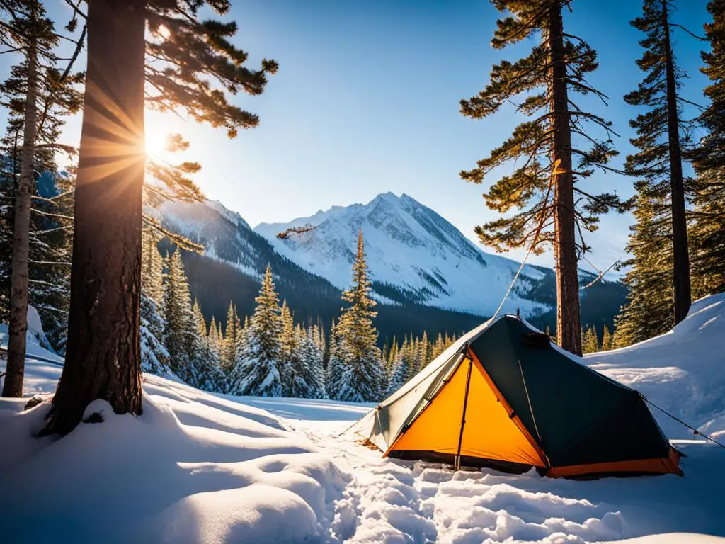 Glamping in the Rocky Mountains