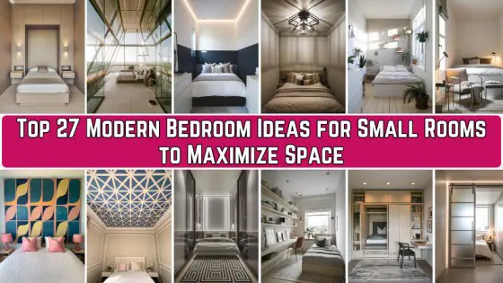 Modern Bedroom Ideas for Small Rooms