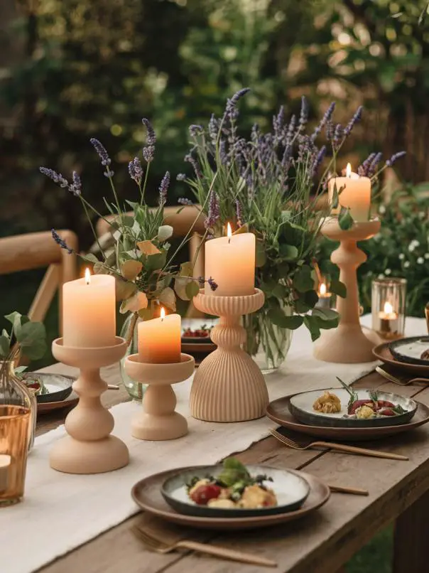 Outdoor Dining Table Decor Ideas