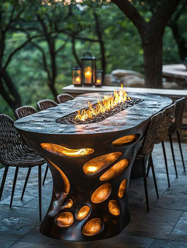 Outdoor Dining Table Decor Ideas