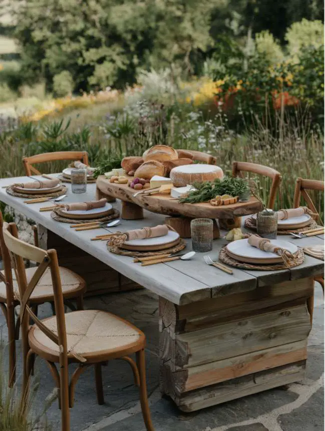 Outdoor Dining Table Decor Ideas