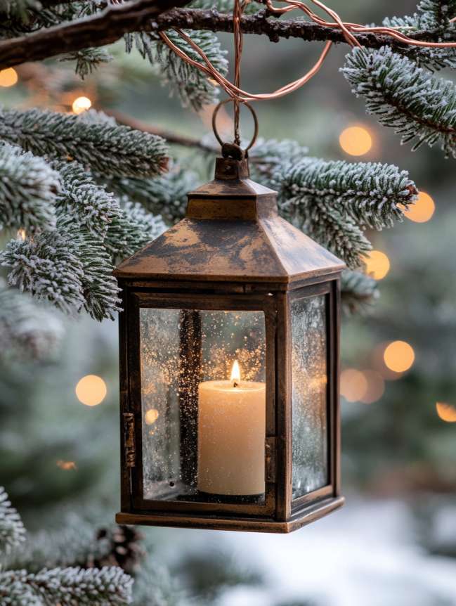 Traditional Farmhouse Christmas Tree Decor Ideas