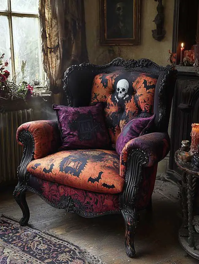 Turn Furniture into Spooky Halloween Decor