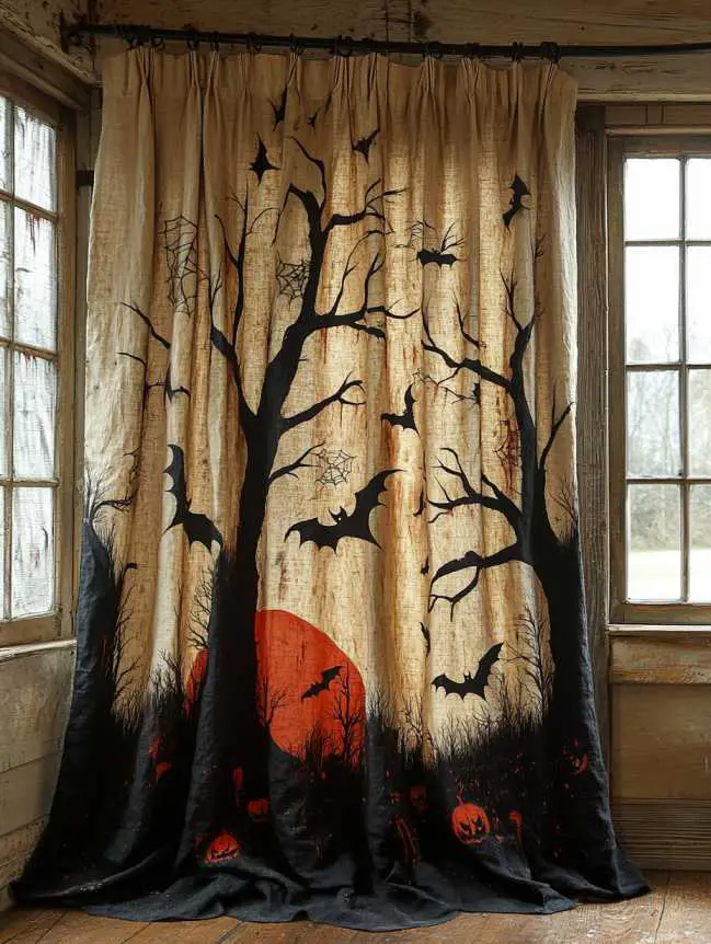 Turn Furniture into Spooky Halloween Decor