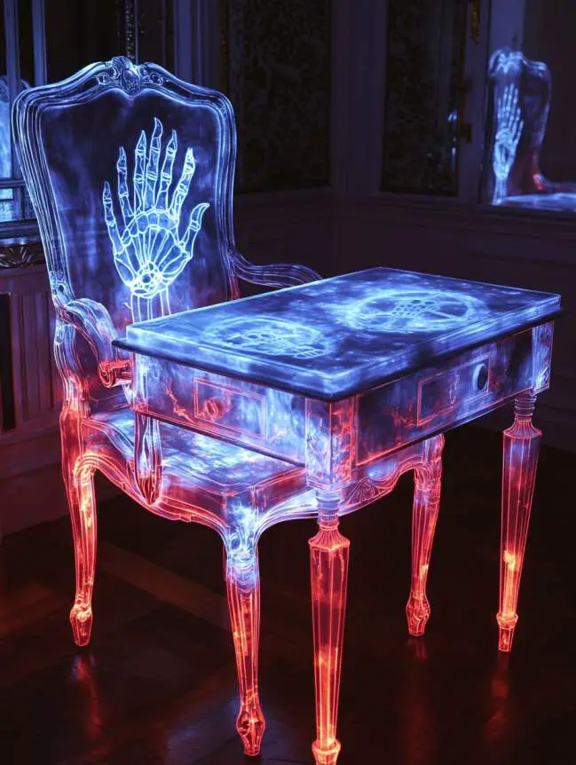 Turn Furniture into Spooky Halloween Decor