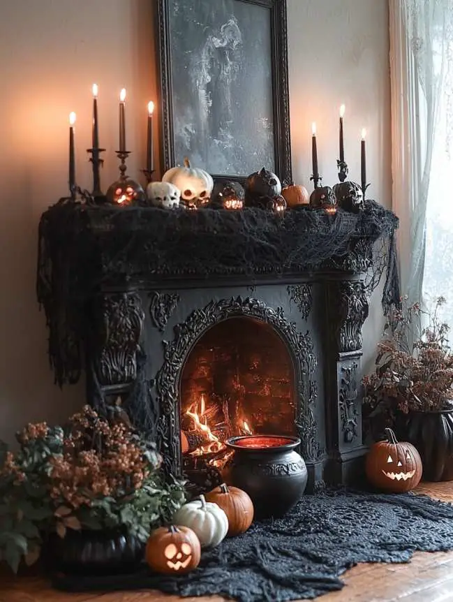 Turn Furniture into Spooky Halloween Decor