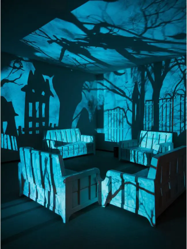 Turn Furniture into Spooky Halloween Decor