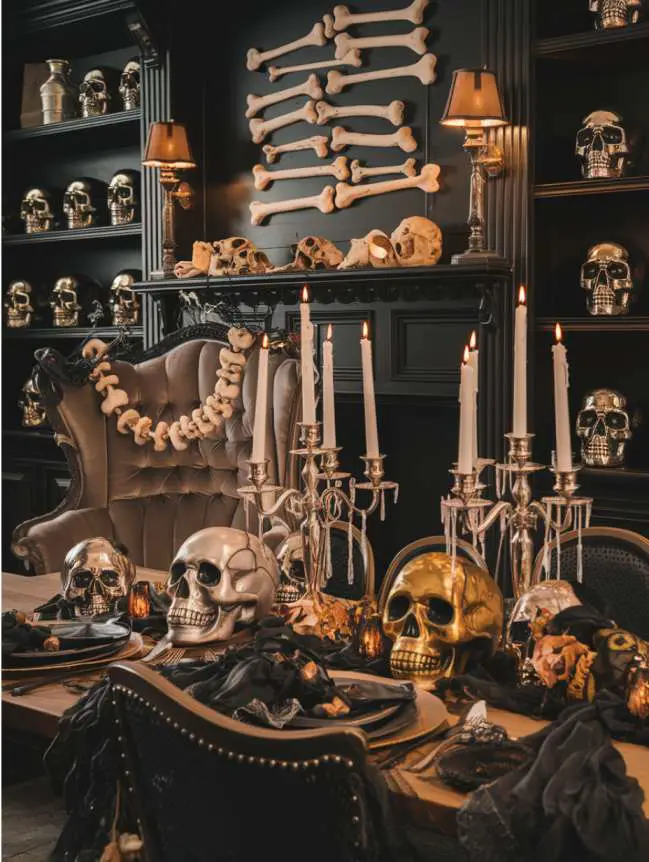 Turn Furniture into Spooky Halloween Decor