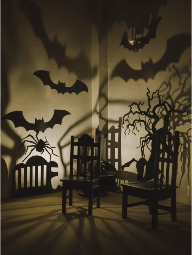 Turn Furniture into Spooky Halloween Decor