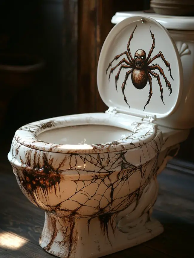 Turn Your Bathroom into a Halloween Chamber