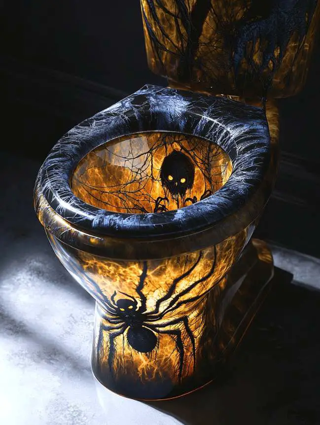 Turn Your Bathroom into a Halloween Chamber