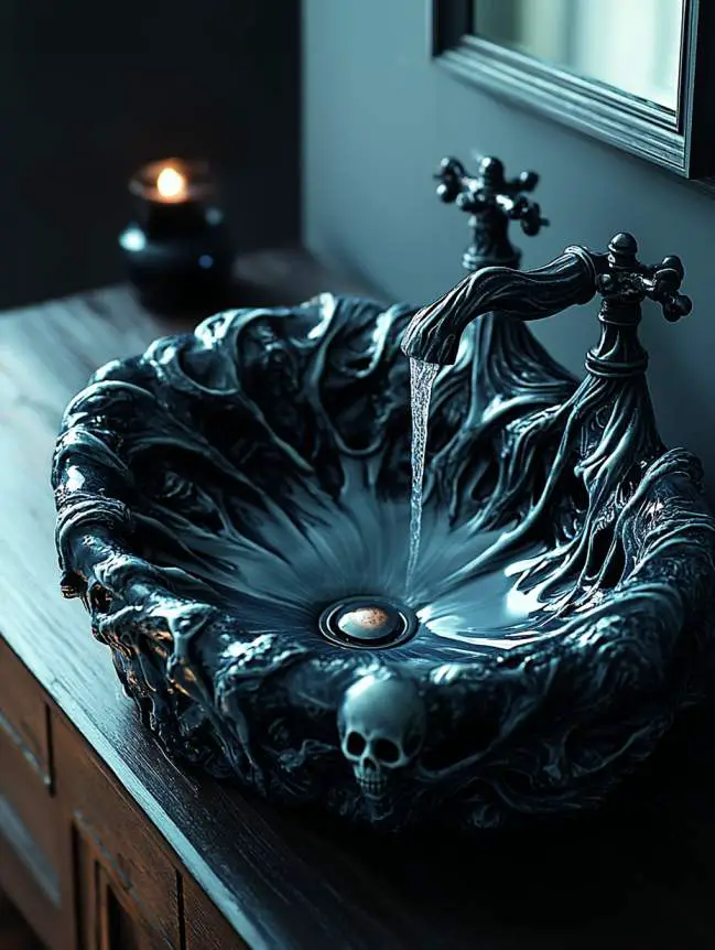 Turn Your Bathroom into a Halloween Chamber