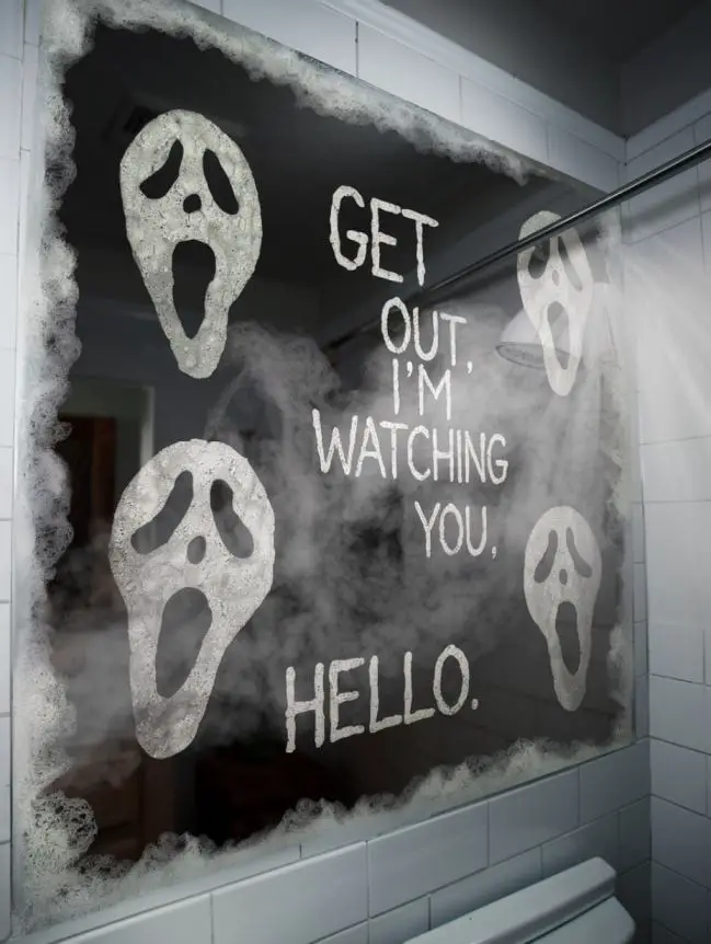 Turn Your Bathroom into a Halloween Chamber