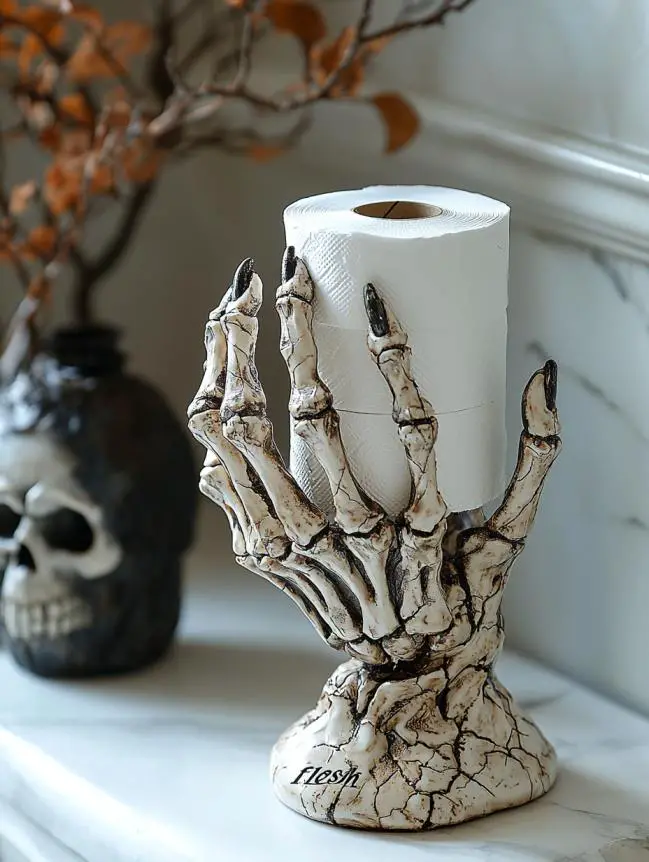 Turn Your Bathroom into a Halloween Chamber