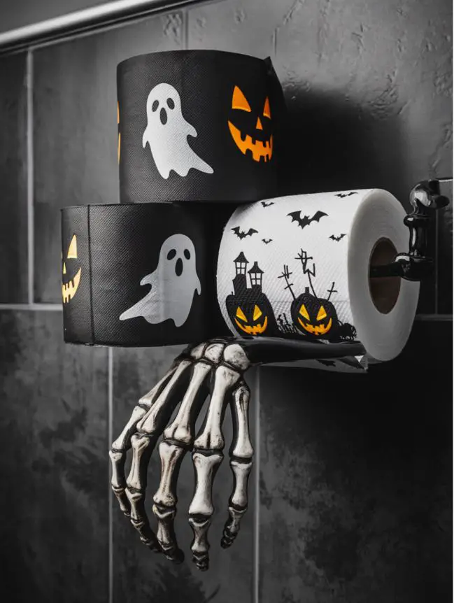 Turn Your Bathroom into a Halloween Chamber