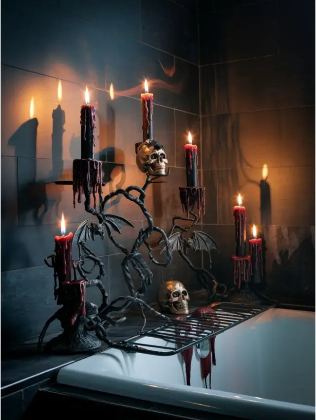 Turn Your Bathroom into a Halloween Chamber